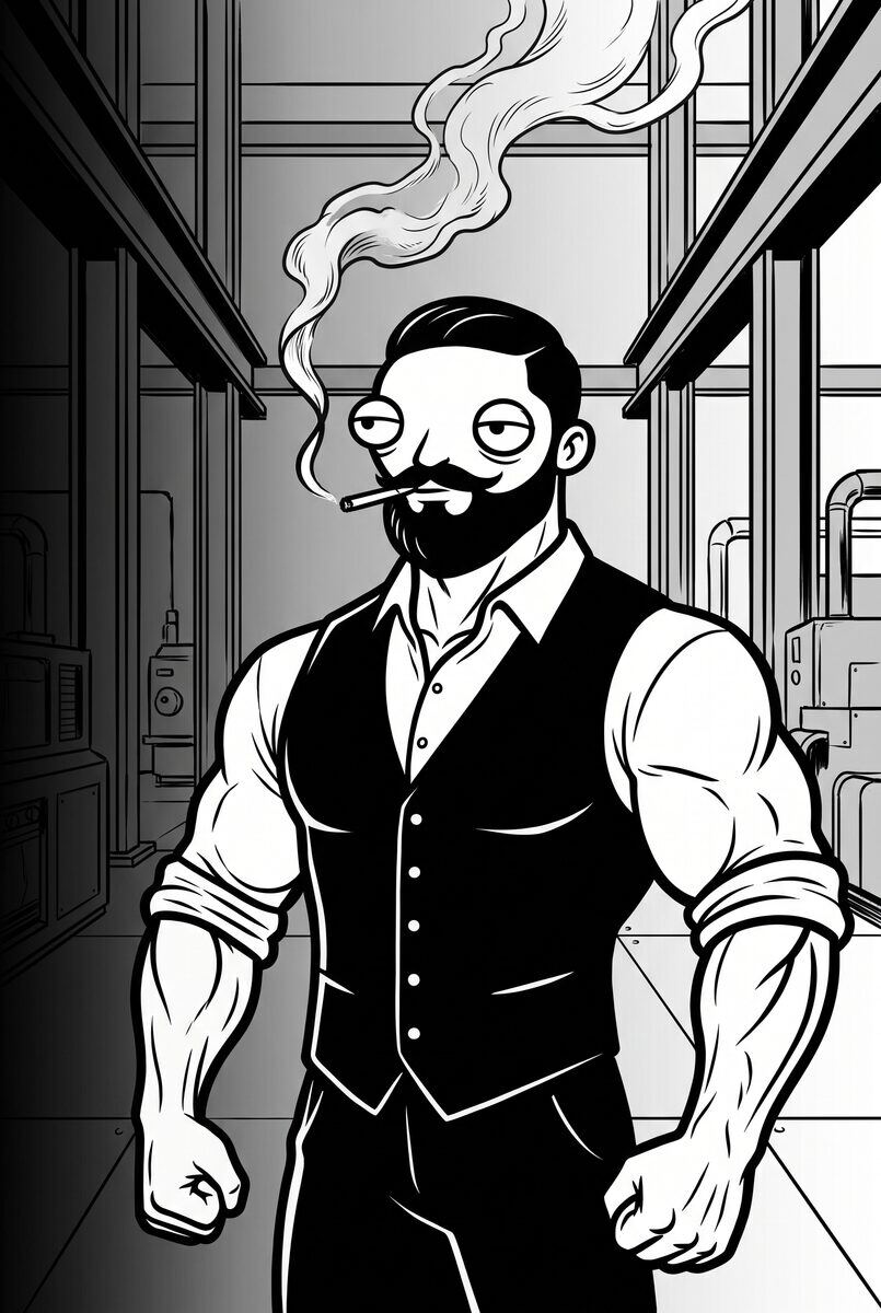 Velad rolling up his sleeves